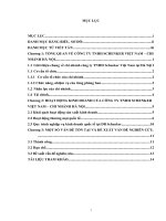 Báo cáo thực tập Khoa Quản trị kinh doanh tại CHI NHÁNH CÔNG TY TNHH SCHENKER VIỆT NAM tại hà nội 