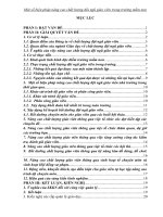 SKKN một số biện pháp nâng cao chất lượng đội ngũ giáo viên trong trường mầm non 