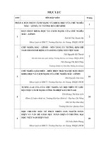 Kỷ yếu hội thảo khoa học: Bản chất cách mạng và khoa học của Chủ nghĩa Mác  Lênin, tư tưởng Hồ Chí  Minh trong giai đoạn hiện nay