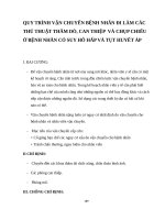 119. Quy trình vận chuyển bệnh nhân