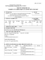 SV2019 80 nghiên cứu các nhân tố ảnh hưởng đến quyết định sử dụng dịch vụ internet banking của trường đh sư phạm kỹ thuật TP hồ chí minh