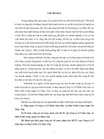 Báo cáo thực tập Khoa Quản trị kinh doanh tại Công ty cổ phần giáo dục và phát triển công nghệ tri thức việt 