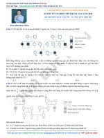 Chinh phục điểm 9-10 môn Sinh học_ Di truyền phả hệ_Đề bài