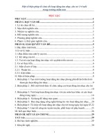 SKKN một số biện pháp tổ chức tốt hoạt động âm nhạc cho trẻ 3 4 tuổi trong trường mầm non 