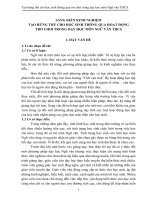 SKKN tạo hứng thú cho học sinh thông qua trò chơi trong dạy học môn ngữ văn THCS