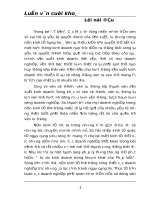 Vốn lưu động và giải pháp nâng cao hiệu quả sử dụng vốn lưu động tại công ty dịch vụ và xuất nhập khẩu hạ long