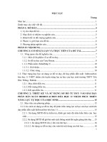 SKKN ứng dụng sơ đồ tư duy nhằm  phát triển năng lực tự học cho học sinh trong dạy học phần dẫn xuất hidrocacbon hóa học lớp 11 trung học phổ thông 