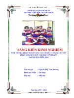 Một số biện pháp nhằm nâng cao chất lượng giảng dạy phân môn học hát cho học sinh lớp 2 tại trường tiểu học 