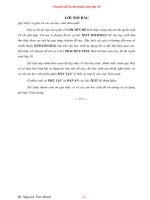 Tài liệu Tiếng Anh ôn thi tuyển sinh 10 và các chiến thuật làm bài hiệu quả