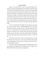 SKKN ÁP DỤNG bài tập TRẮC NGHIỆM vào môn TIN học tiểu học