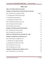 Giáo trình môn học May áo Jacket, Veston nữ 1 lớp