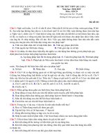 25 Đề thi thử THPT Quốc Gia môn GDCD năm 2019 có đáp án