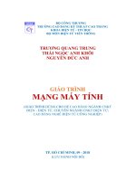 Giáo trình Mạng máy tính: Phần 1  CĐ Kỹ Thuật Cao Thắng