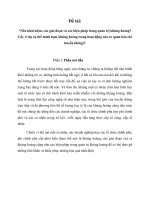 TIỂU LUẬN, QUAN hệ CÔNG CHÚNG, nêu khái niệm, các giai đoạn và các biện pháp trong quản trị khủng hoảng