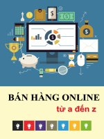 Hướng dẫn bán hàng online từ A đến Z: Phần 1