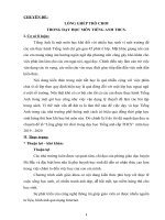 CHUYÊN ĐỀ LỒNG GHÉP TRÒ CHƠI TRONG DẠY HỌC TIẾNG ANH CẤP THCS-NAM-2018