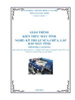 Giáo trình Kiến trúc máy tính  Nghề: Kỹ thuật lắp ráp và sửa chữa máy tính  Trình độ: Cao đẳng nghề (Tổng cục Dạy nghề)