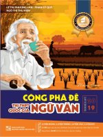 Công phá đề thi THPT quốc gia 2019 môn ngữ văn