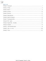 Toàn bộ chuyên đề Toán Ôn thi THPT có hướng dẫn giải chi tiết