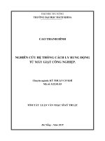 Nghiên cứu hệ thống cách ly rung động từ máy giặt công nghiệp.PDF