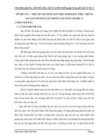 Sáng kiến kinh nghiệm: MỘT SỐ GIẢI PHÁP GIÚP HỌC SINH KHẮC PHỤC NHỮNG SAI LẦM THƯỜNG GẶP TRONG GIẢI TOÁN SỐ HỌC 6