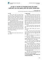 Cơ sở lý thuyết và phương pháp xác định điểm bất lợi của mạng lưới cấp nước trong nhà