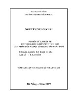 Nghiên cứu, thiết kế hệ thống điều khiển máy tích hợp cắt, nhấn góc và đột lỗ tự động trong sản xuất ô tô