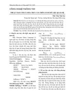 Thuật toán tối ưu hóa truy vấn trên cơ sở dữ liệu quan hệ