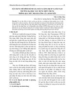 Xây dựng mô hình đánh giá chất lượng dịch vụ đào tạo trường Đại học Xây dựng miền Trung thông qua mức độ hài lòng của sinh viên