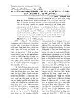 Đề xuất một số giải pháp thu hút và sử dụng có hiệu quả vốn đầu tư từ nguồn ODA