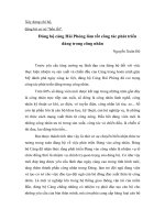 Đảng bộ cảng Hải Phòng làm tốt công tác phát triển Đảng trong công nhân