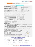 Tổng ôn tập TN THPT 2020 môn toán thể tích khối đa diện 