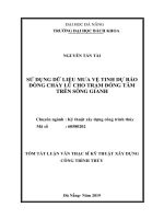 Sử dụng dữ liệu mưa vệ tinh dự báo dòng chảy lũ cho trạm Đồng Tâm trên sông Gianh.PDF