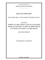 Nghiên cứu hiện trạng và đề xuất giải pháp trước sự xâm thực, ăn mòn tự nhiên một số cầu đường sắt ở khu vực Miền Trung