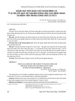 Đánh giá thời gian chờ khám bệnh và tỷ lệ trả kết quả xét nghiệm đúng hẹn cho bệnh nhân tại Bệnh viện Trung ương Huế cơ sở 2