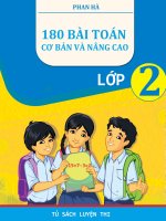 180 bài toán cơ bản và nâng cao lớp 2