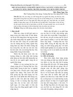 Một số giải pháp cấp bộ môn nhằm nâng cao chất lượng đào tạo ngành xây dựng trong trường Đại học Xây dựng miền Trung