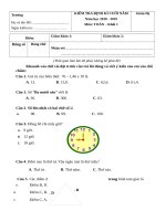 LOP 1.2 DE KTCN 2019 - TOAN- lớp 1.2