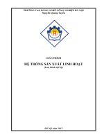 Giáo trình Hệ thống sản xuất linh hoạt  CĐ Nghề Công Nghiệp Hà Nội