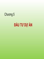 Bài giảng Tài chính doanh nghiệp 1: Chương 5  ThS. Hà Minh Phước