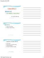 Bài giảng Tài chính doanh nghiệp: Chương 2  ThS. Nguyễn Thị Kim Anh