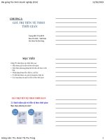 Bài giảng Tài chính doanh nghiệp: Chương 2  ThS. Đoàn Thị Thu Trang