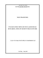 Ứng dụng phần mềm LMS Test.Lab đánh giá rung động, tiếng ồn xe Buýt Thaco City B60