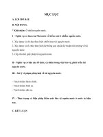 Tiểu luận luật môi trường: Pháp luật Việt Nam về bảo vệ và kiểm soát ô nhiễm nguồn nước.