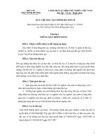 QUY CHẾ ĐÀO TẠO TRÌNH ĐỘ TIẾN SĨ