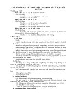Giáo án dạy học phát triển năng lực: Chủ đề Hóa học và vấn đề kinh tế xã hội môi trường