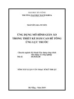 Ứng dụng mô hình giàn ảo trong thiết kế dầm cao bê tông ứng lực trước.PDF