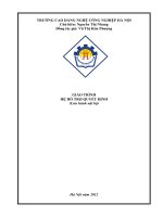 Giáo trình Hệ hỗ trợ quyết định  CĐ Nghề Công Nghiệp Hà Nội