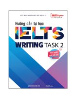 Hướng dẫn tự học IELTS writing task 2   IELTS