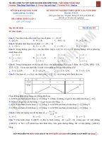  thầy đặng thành nam  đề thi thử tốt nghiệp THPT quốc gia lần 1   THPT hùng vương quảng nam 